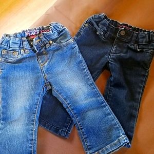 Infant girls 12-18m children's place jeans